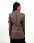 STYLIZED BROWN JACKET